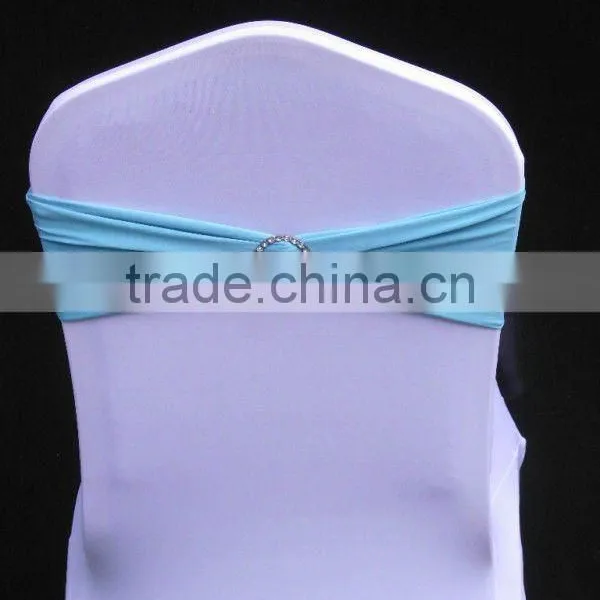 Lycra Spandex Band With Buckle for Chair Cover Decoration Lycra Chair Band