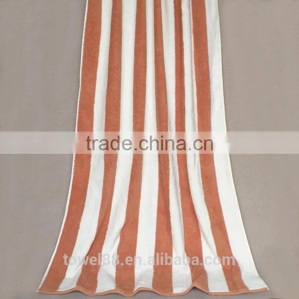 100% Combed Cotton Striped Sun Lounger Sunbed Towel photo-4