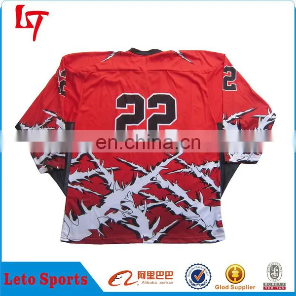 Digital Sublimation Printing Ice Hockey Jersey International Ice Hockey Jerseys photo-4
