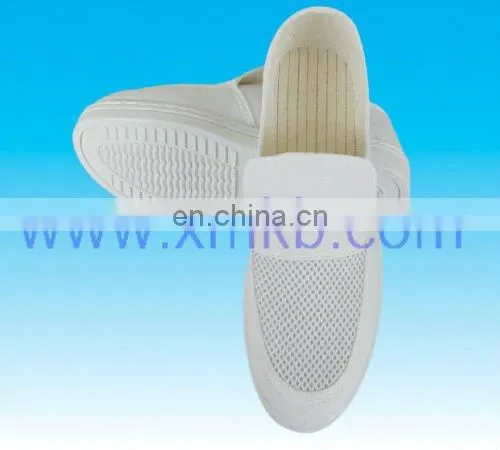 White Canvas Four-holes Shoes Slipper KB-AS010 photo-3
