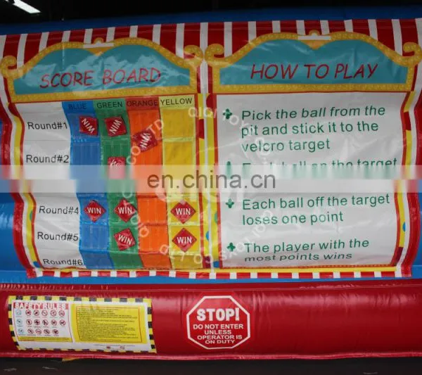 Inflatable Hippo Game With 4 Vests and 4 Cords Inside photo-4