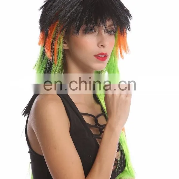 Party Fan's Colorful Mullet Wigs P-W218 photo-6