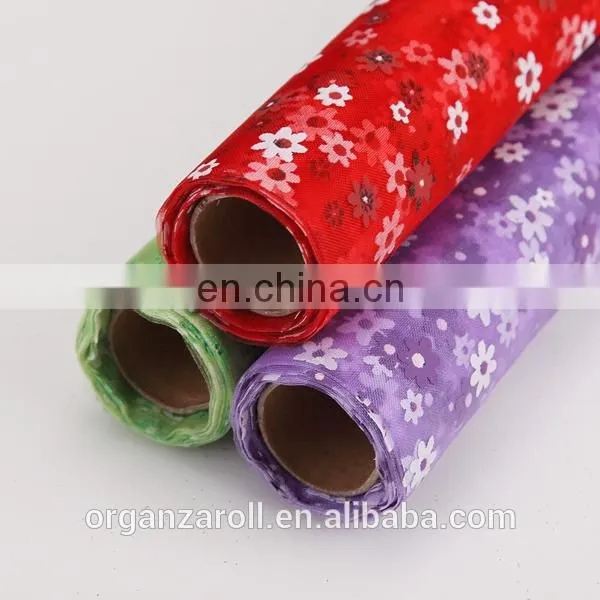 Organza Manufacturers High Quality Printing Organza Roll photo-3