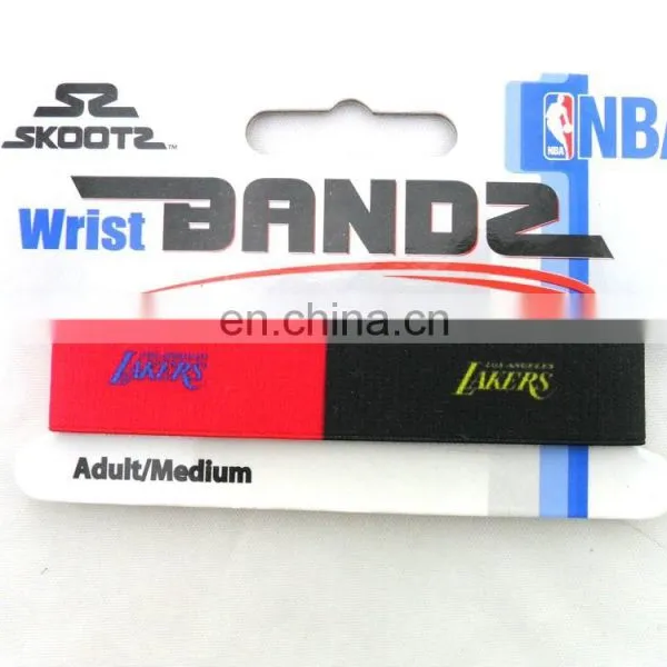 Custom Colorful Sports Paper Card Elastic Wristband photo-4