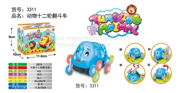 Electric Tip Lorry Stunt Car Elephant