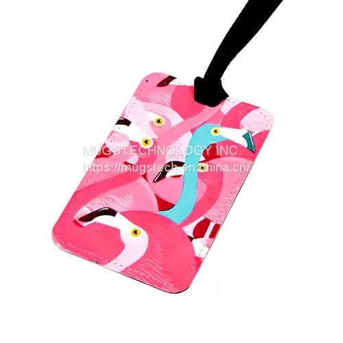 Sublimation Fabric Luggage Tag Rectangle photo-2