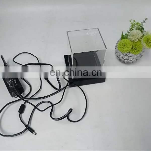 Custom Acrylic Clear Plexiglass Led Display Box With LED Light photo-3