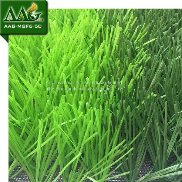 Artificial Grass 50mm for Football Guangzhou Supplier photo-3