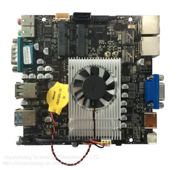Quad-core Four Thread Motherboard With CPU Intel Celeron J1900 Support OEM photo-5