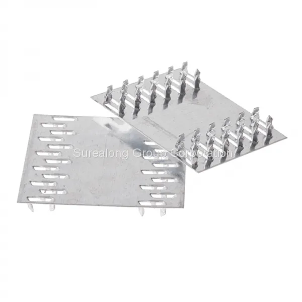Galvanized Steel Building Material Wood Connector Custom Mending Gang Nail Plate