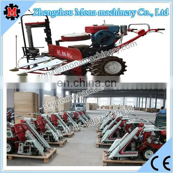 Rice And Wheat Harvesting And Bundling Machine/Tractor Running Reaper Binder In photo-6