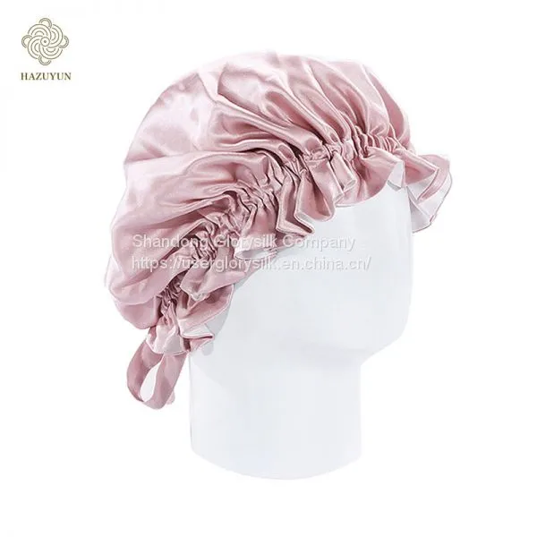 Manufacturers Custom Spot Buy 19mm Rice Silk Nightcap photo-2