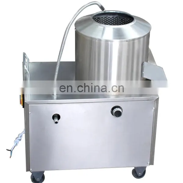 Hot Sale Potato Cleaning Peeler Commercial Stainless Steel Automatic Potato Peeling Machine photo-2