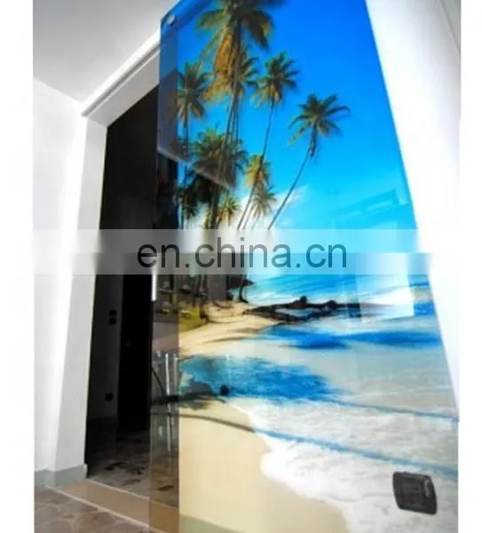 10mm, 12mm Silk Screen Printing Tempered Glass for Wardrobe Door photo-5