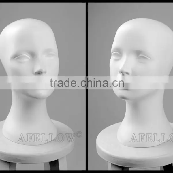 H1036 Fasion Plastic Mannequin Head Durable Eco-friendly photo-2