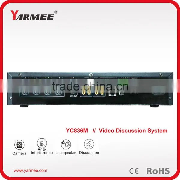 YARMEE Professional Wired Sound Room System Microphone and Built-in Speaker photo-6