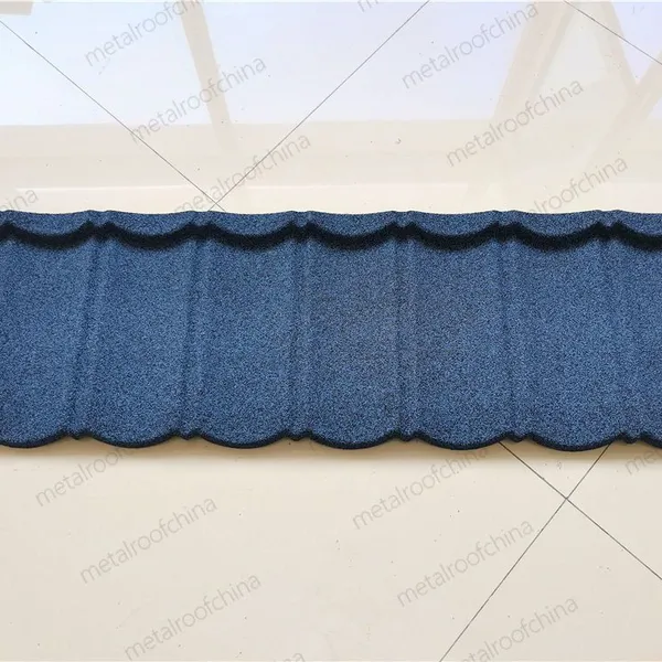 Blue Color Stone Coated Metal Roof Tile - Classic Bond