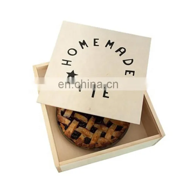 Vitalucks Hot Sale Wholesale Custom Apple Pie Packaging Wooden Box Special Gift Box photo-3