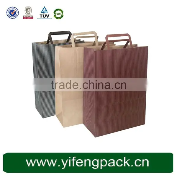 Fashion Custom Paper Shopping Bag/kraft Recycled Shopping Bag/wholesale Paper Shopping Bag With Logo photo-2