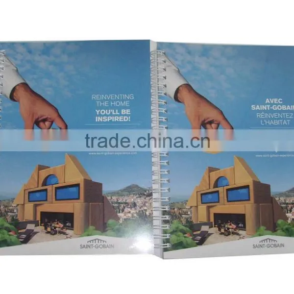 Custom Personalized pp Cover Spiral Notebook Printing photo-5