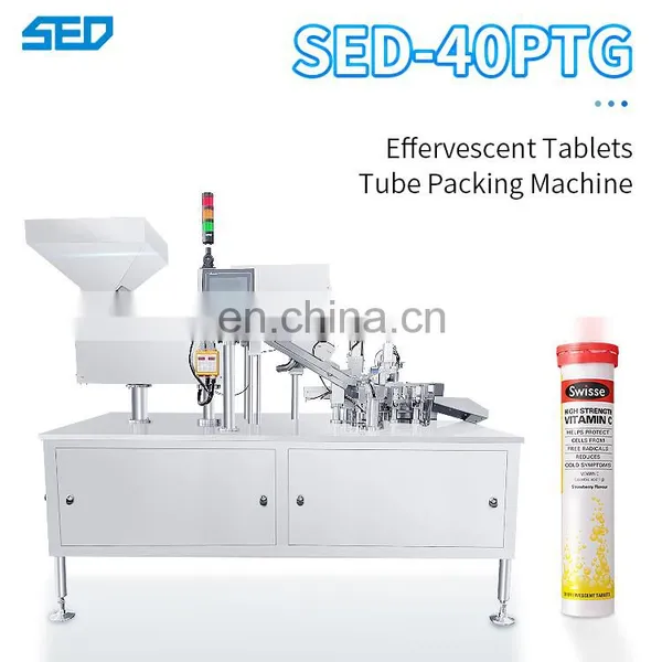 Effervescent Tablet Tube Filling Sealing Capping Machine photo-2