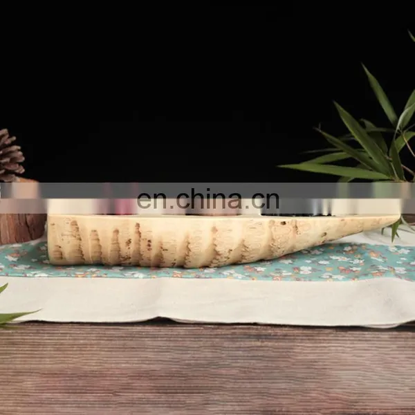 Wholesale European Boat Shape Creative Bamboo Root Multi Dried Fruit Candy Plate Cute Snack Tray for Home Decoration Divide photo-5