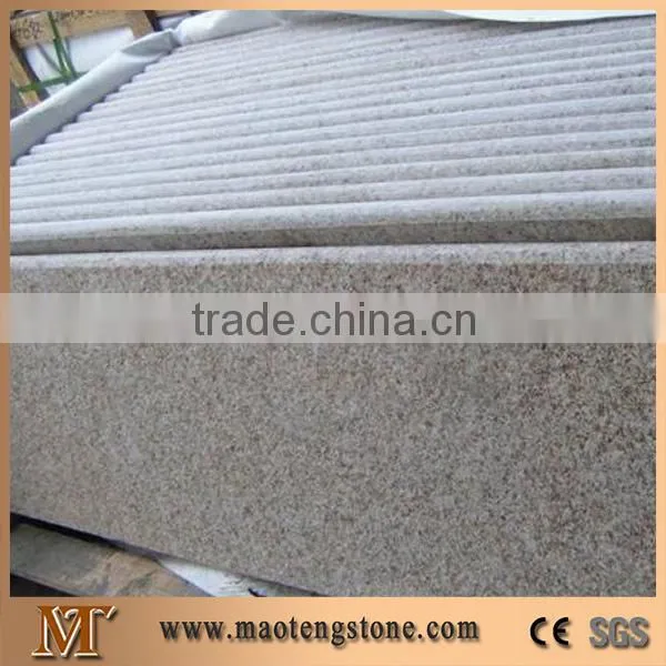 Fargo G687 Granite,Peach Blossom Red Granite Staircase & Riser,Polished China Red Granite Steps,Stair Treads
