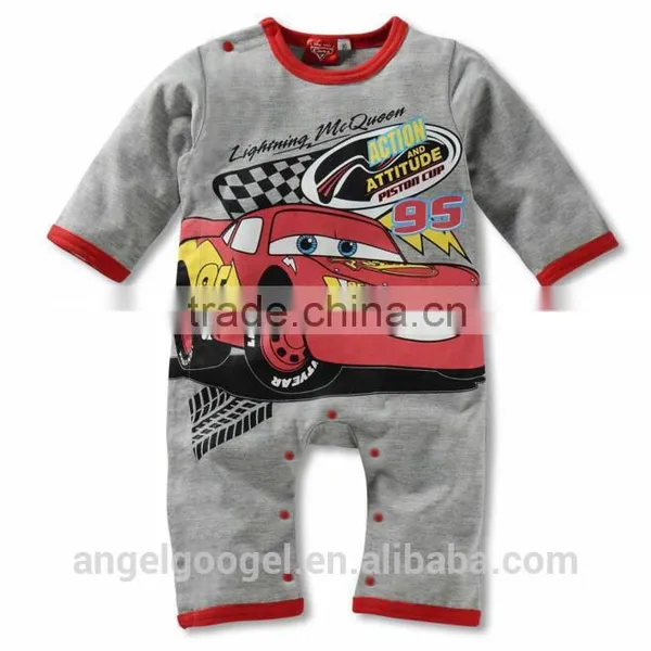 Kids Winter Baby Solid Color Infant Rompers Custom Print AG-LA0008 photo-2