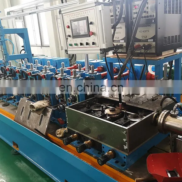 Nanyang AutomaticTube Mill Pipe ERW Straight Seam Square Carbon Steel Pipe Mill photo-3