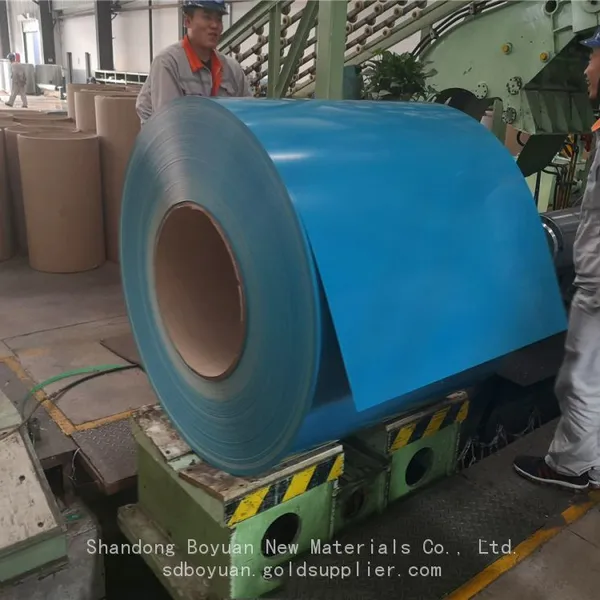 Cold Rolled Double Coated Color Painted Metal Roll Galvanized Zinc Coating PPGI PPGL Zinc Aluminium Steel Coil photo-2
