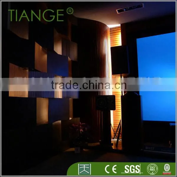 Solid Wood Conner Bass Trap, Sound Diffuser Panel photo-2