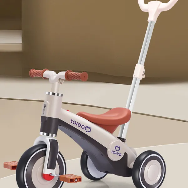 Children's Tricycle With Push Handle, Pedal Tricycle, 2-5 Years Old, Suitable for Sitting, Simple, Sturdy, Balanced Tricycle（Wechat:13510231336） photo-4