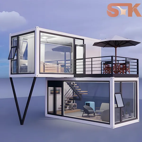 SXKON Milk Tea Shop Creative Container Mobile House photo-2