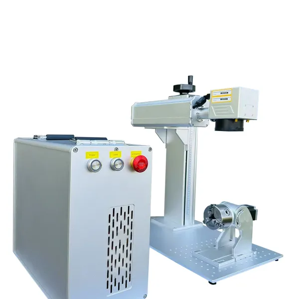 30W JPT Mopa Fiber Laser Marking Machine for Color Marking on Stainless Steel photo-1