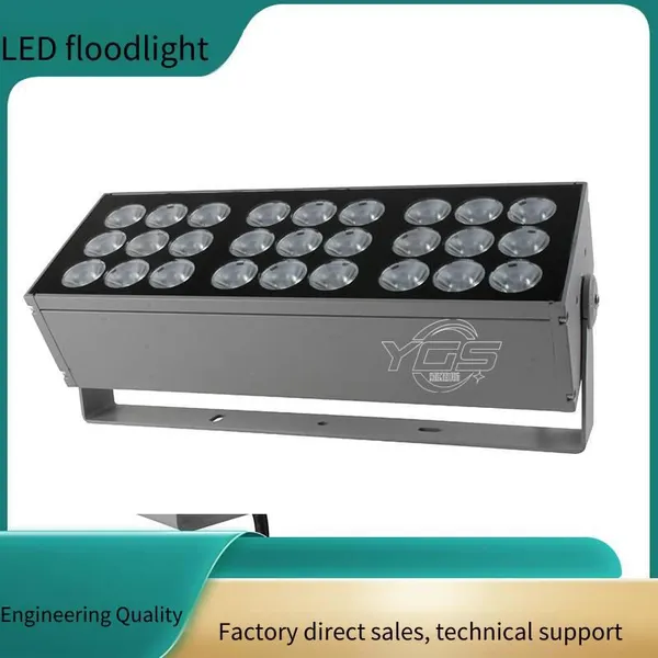 80w High-power Led Floodlight, 120w Full-color Floodlight With Dmx512 Protocol for Bridge Lighting photo-4