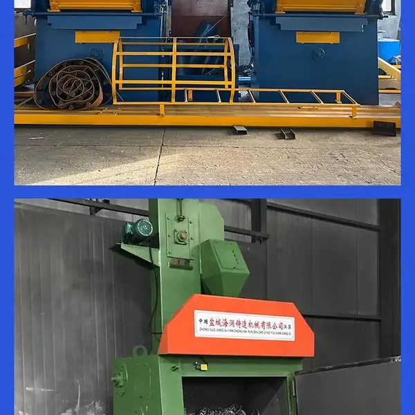 Automotive Engineering Machinery Engine Cylinder Body, Chassis Parts, Excavator Bucket Teeth,rust Removal Surface Reinforcement Shot Blasting Machine photo-2