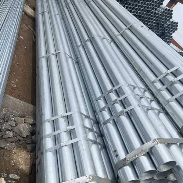 Hot Dipped Uniform Zinc Coating Anti Corrosion Galvanized Steel Pipe For Water Fire Construction Engineering photo-2