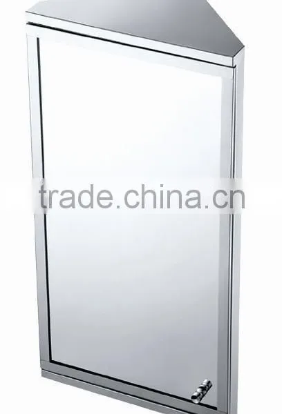 stainless steel mirror cabinet,corner cabinet,mirror cupboard