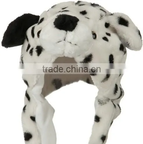 Plush Animal Head Hat/ Plush Animal Winter Hat/winter Warm Plush Hat photo-3