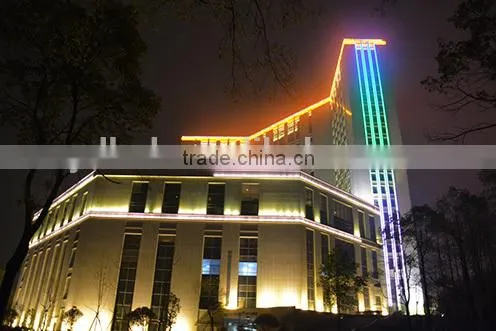 Ultra Narrow Aluminum Track Led Bar Lights for Outdoor Building Facade Lighting Decoration photo-3