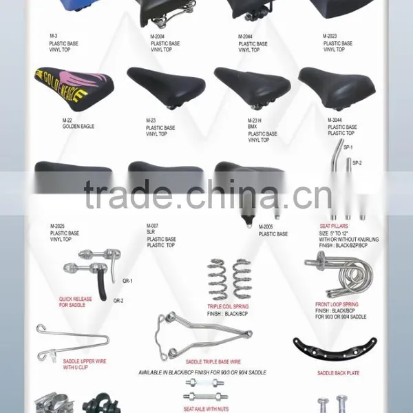BICYCLE SADDLES AND PARTS photo-2