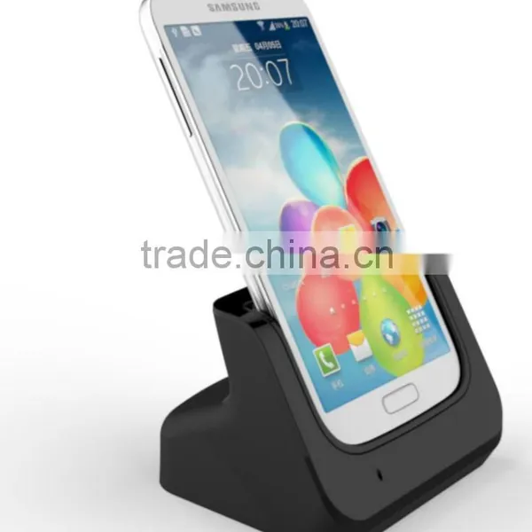 Newest Galaxy s4 Dock With Audio Out and Dock Mode (compatible Without or With a Slim-fit Case)