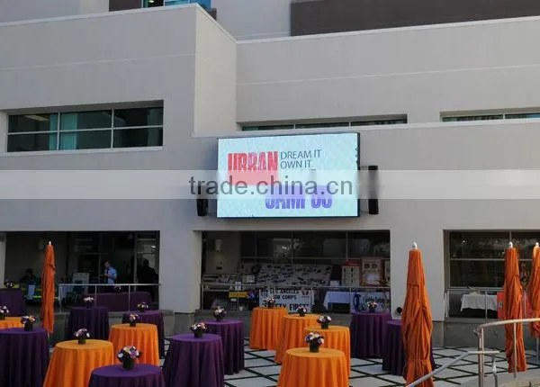 P10mm Outdoor Advertising Led Display Screen