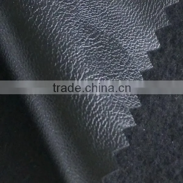 Polyester Brush pu Synthetic Leather for Garments,synthetic PU Leather,soft PU Leather