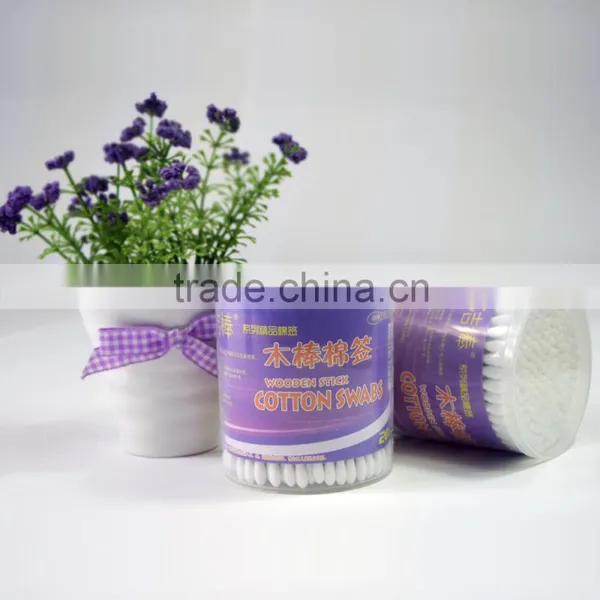 200pcs High Quality Wooden Cotton Swabs