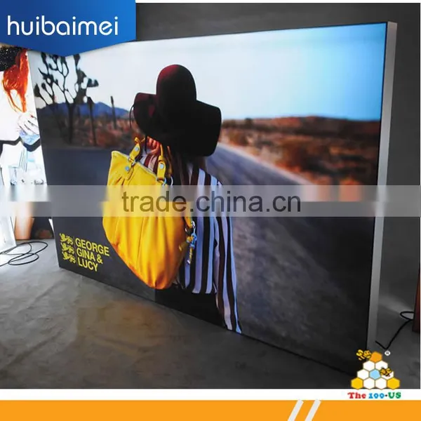 Bestsell Aluminium Textile LED Display Signboard photo-4