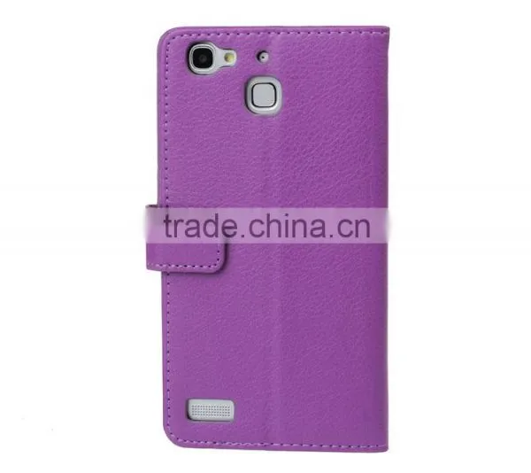 MMT PU Leather Case for Huawei Enjoy 5s Litchi Grain Anti Shock With Card Holder Frame Flip Wallet Case for Enjoy 5s photo-4