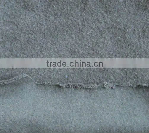 32s+12s T/C 65/35 Velvet Knit Fabric