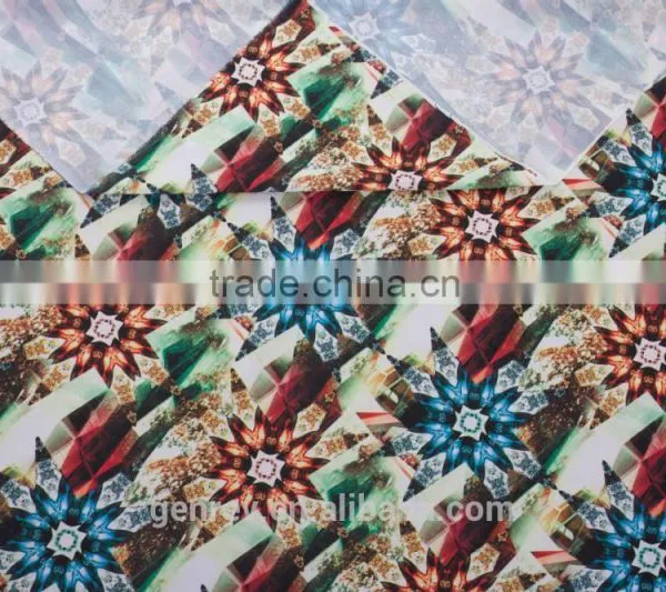 Poly Cdc Printing Fabric Poly Crepe Printing Polyester Fabric Printing Polyester Fabric photo-3