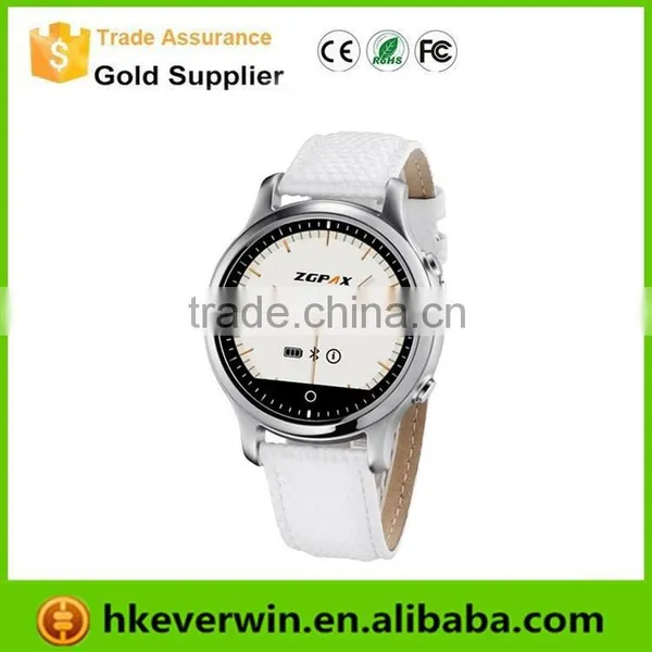 Bluetooth 4.0 IOS&Android Round Smart Watch S360 Reloj Inteligente With SOS / G-sensor photo-3